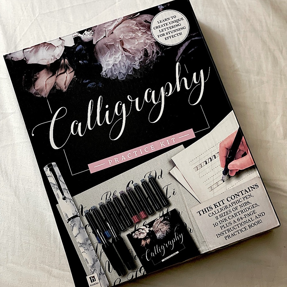 Calligraphy practice kit